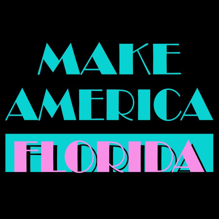 Ron Desantis 2024 Make America Florida Zip Tote Bag