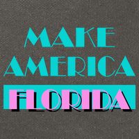 Ron Desantis 2024 Make America Florida Cotton Canvas Backpack