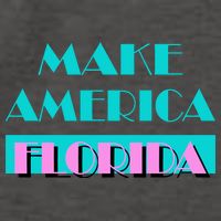 Ron Desantis 2024 Make America Florida Vector Backpack