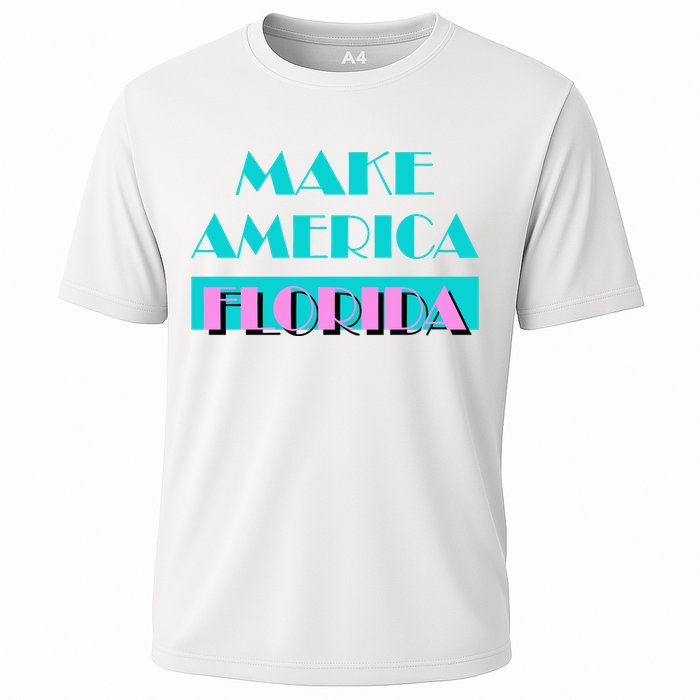 Ron Desantis 2024 Make America Florida Cooling Performance Crew T-Shirt