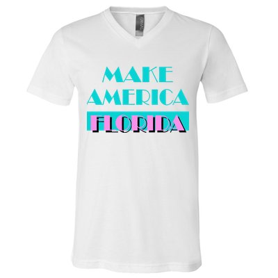 Ron Desantis 2024 Make America Florida V-Neck T-Shirt