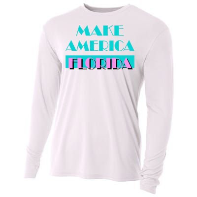 Ron Desantis 2024 Make America Florida Cooling Performance Long Sleeve Crew