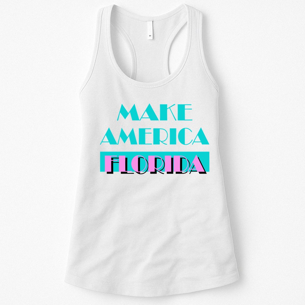 Ron Desantis 2024 Make America Florida Womens Tank Top