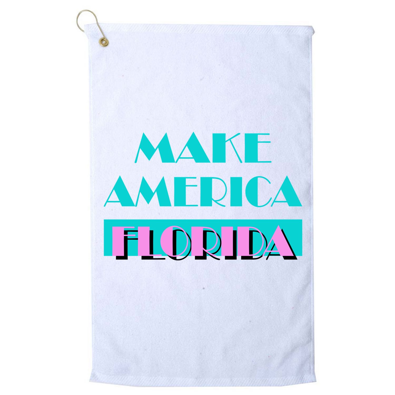Ron Desantis 2024 Make America Florida Golf Towel