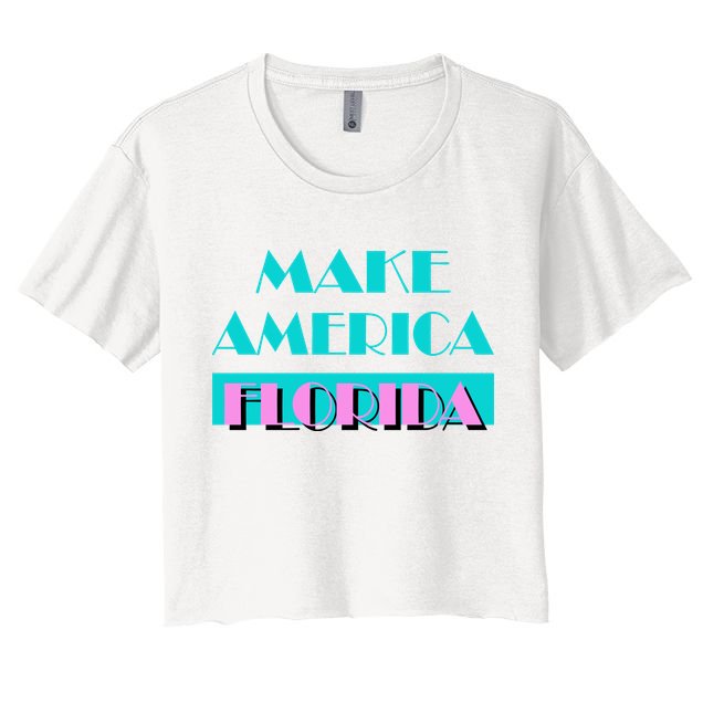 Ron Desantis 2024 Make America Florida Crop Top