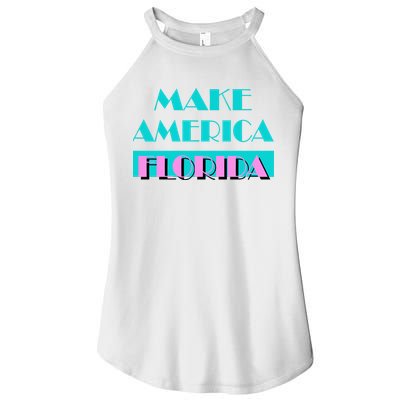 Ron Desantis 2024 Make America Florida Women's Perfect Tri Rocker Tank