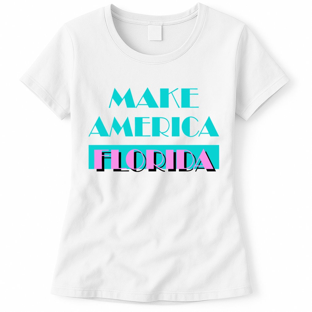 Ron Desantis 2024 Make America Florida Womens T-Shirt