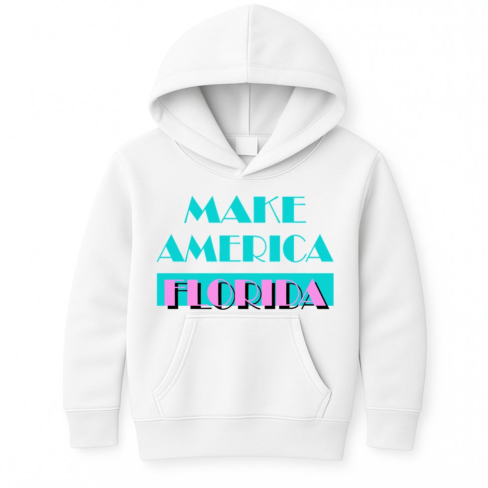 Ron Desantis 2024 Make America Florida Kids Hoodie
