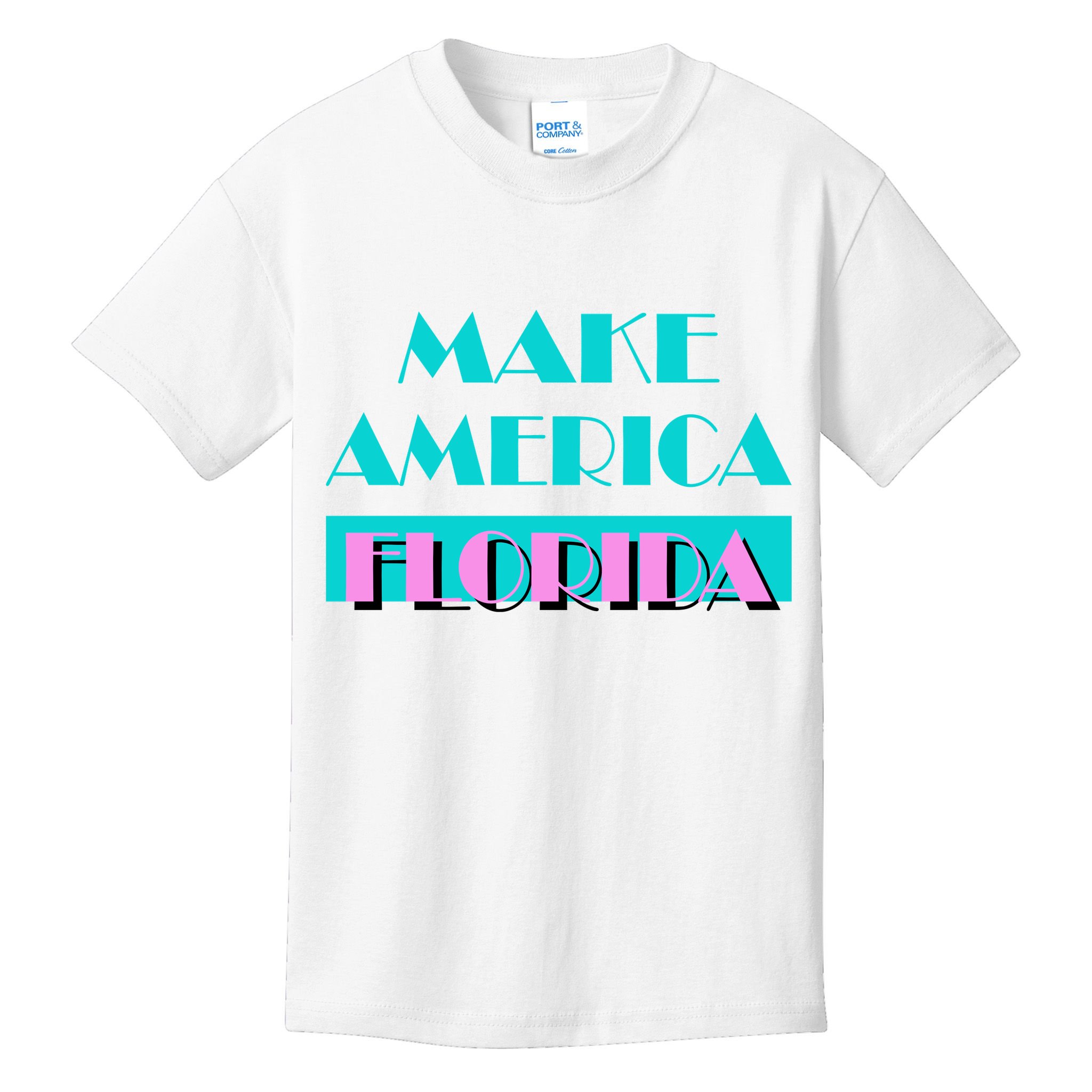 Ron Desantis 2024 Make America Florida Kids T-Shirt