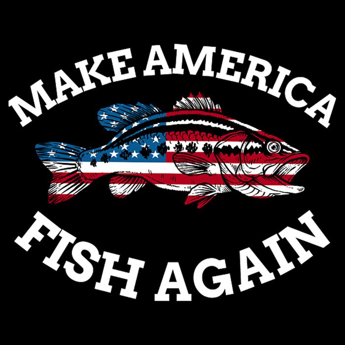 Make America Fish Again Fisherman USA City Backpack