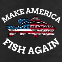 Make America Fish Again Fisherman USA 11oz C Handle Ceramic Mug