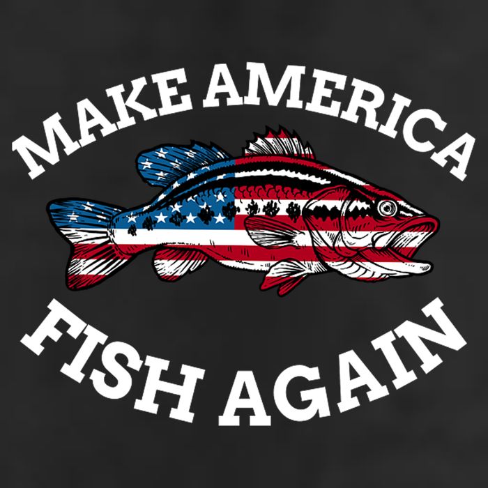 Make America Fish Again Fisherman USA 11oz C Handle Ceramic Mug