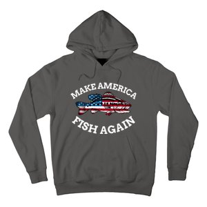 Make America Fish Again Fisherman USA Hoodie