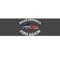 Make America Fish Again Fisherman USA Bumper Sticker