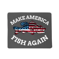 Make America Fish Again Fisherman USA Mousepad