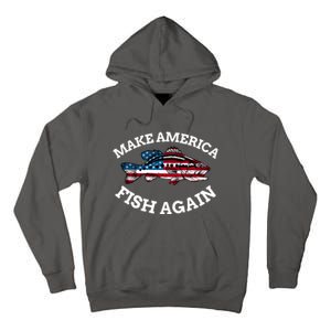 Make America Fish Again Fisherman USA Tall Hoodie