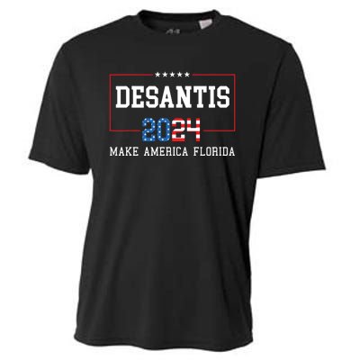 Make America Florida DeSantis 2024 Cooling Performance Crew T-Shirt