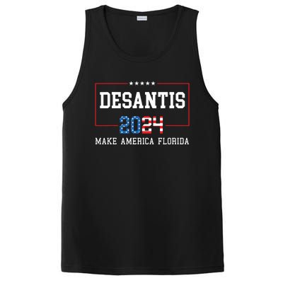 Make America Florida DeSantis 2024 PosiCharge Competitor Tank