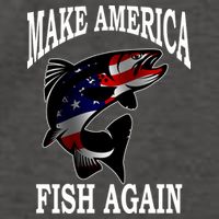 Make America Fish Again USA Fishing Gift Vector Backpack