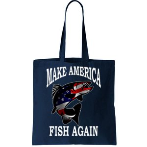 Make America Fish Again USA Fishing Gift Tote Bag