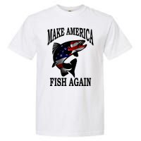 Make America Fish Again USA Fishing Gift Garment-Dyed Heavyweight T-Shirt