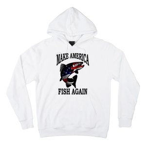 Make America Fish Again USA Fishing Gift Hoodie