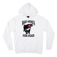 Make America Fish Again USA Fishing Gift Hoodie