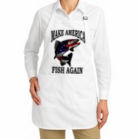 Make America Fish Again USA Fishing Gift Apron