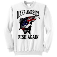 Make America Fish Again USA Fishing Gift Sweatshirt