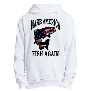 Make America Fish Again USA Fishing Gift Urban Pullover Hoodie