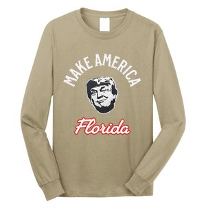 Make America Florida – Funny Political Satire Trump 2024 Long Sleeve Shirt