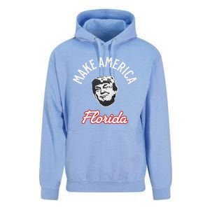 Make America Florida – Funny Political Satire Trump 2024 Unisex Surf Hoodie