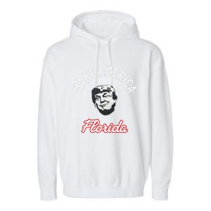 Make America Florida – Funny Political Satire Trump 2024 Garment-Dyed Fleece Hoodie