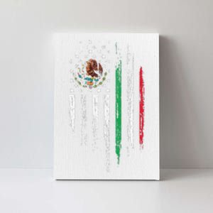 Mexican American Flag Combo Mexico USA Cinco De Mayo Gift Canvas