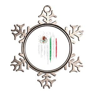 Mexican American Flag Combo Mexico USA Cinco De Mayo Gift Metallic Star Ornament