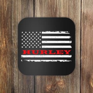 Mississippi American Flag Hurley USA Patriotic Souvenir Coaster