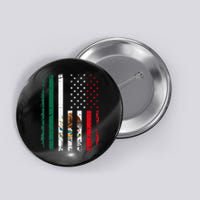 Mexican American Flag Mexican Roots Mexico America Button