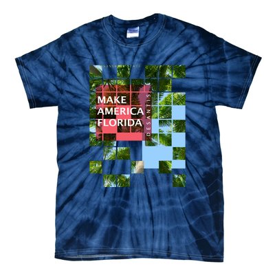 Make America Florida Ron Desantis 2024 Election Tie-Dye T-Shirt