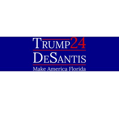 Make America Florida Trump Desantis 2024 Election Gift Bumper Sticker