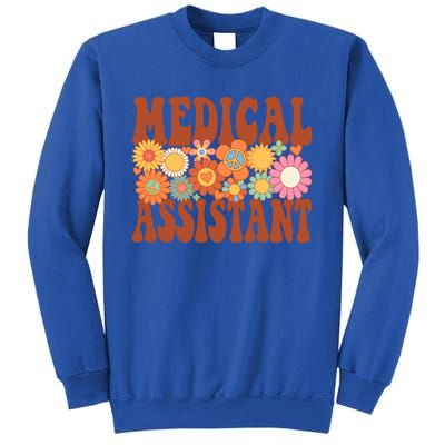 Medical Assistant Future Nurse Nurse Life Groovy Doctor Gift Sweatshirt