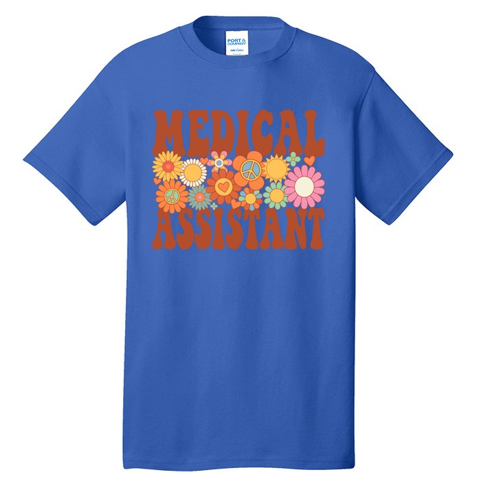 Medical Assistant Future Nurse Nurse Life Groovy Doctor Gift Tall T-Shirt