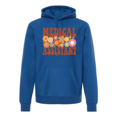 Medical Assistant Future Nurse Nurse Life Groovy Doctor Gift Premium Hoodie