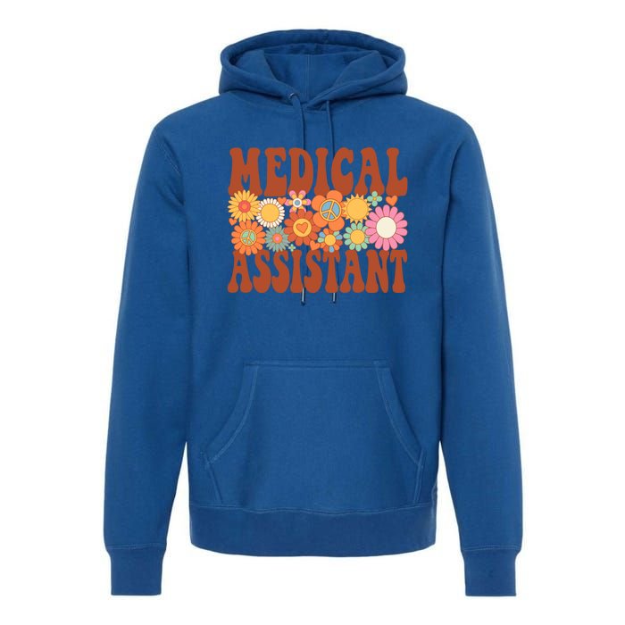 Medical Assistant Future Nurse Nurse Life Groovy Doctor Gift Premium Hoodie