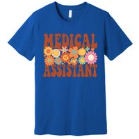 Medical Assistant Future Nurse Nurse Life Groovy Doctor Gift Premium T-Shirt