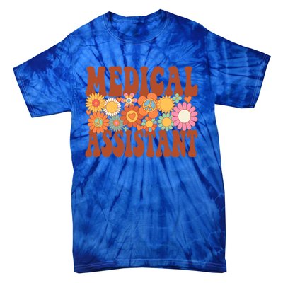 Medical Assistant Future Nurse Nurse Life Groovy Doctor Gift Tie-Dye T-Shirt