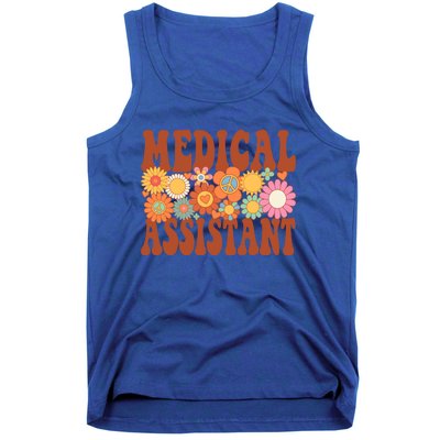 Medical Assistant Future Nurse Nurse Life Groovy Doctor Gift Tank Top