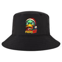 Merry Af Funny Sarcastic Grumpy Duck Christmas Cool Comfort Performance Bucket Hat