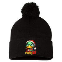 Merry Af Funny Sarcastic Grumpy Duck Christmas Pom Pom 12in Knit Beanie