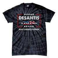 Make America Florida DeSantis 2024 Election Tie-Dye T-Shirt