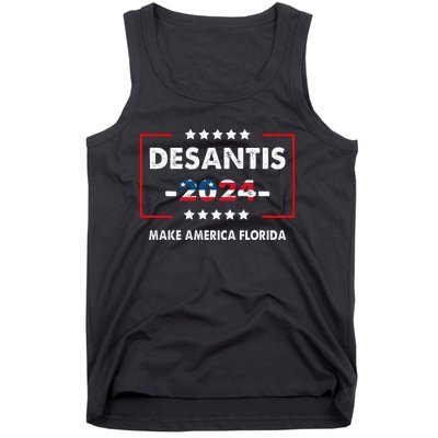 Make America Florida DeSantis 2024 Election Tank Top